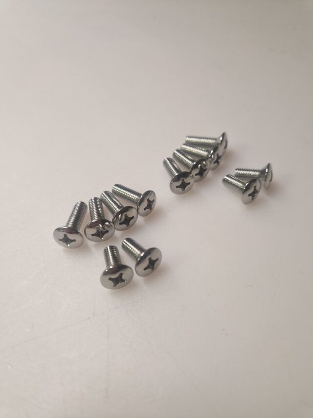 Chrome Bolt Set for Comfort Seats Porsche 911/912 '69-73